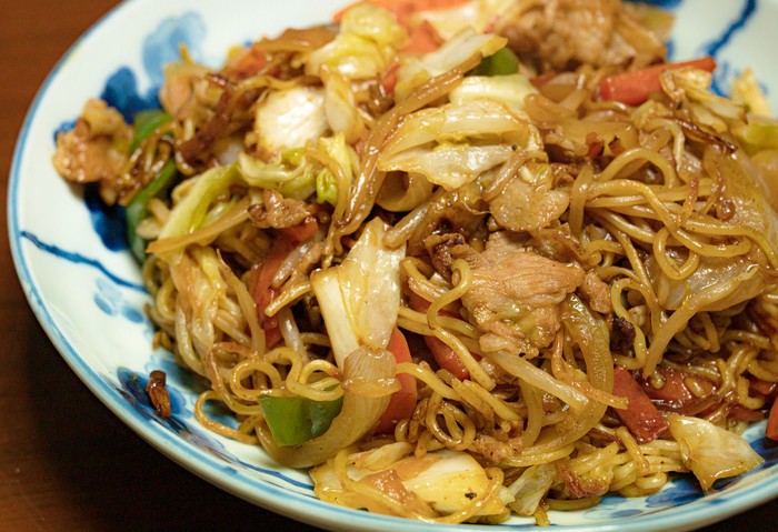 Resep Mie Goreng Ayam Bumbu Jepang