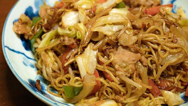 Resep Mie Goreng Ayam Bumbu Jepang