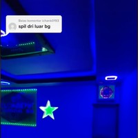 Penataan interior di dalam kamar yang rapi juga membuat rumah yang satu ini jadi enak dipandang. Hingga saat ini video tersebut telah ditayangkan lebih dari 12,6 juta kali. Foto: TikTok/@ramlank_