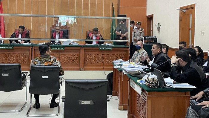 Sidang Irjen Teddy Minahasa (Silvia-detikcom)