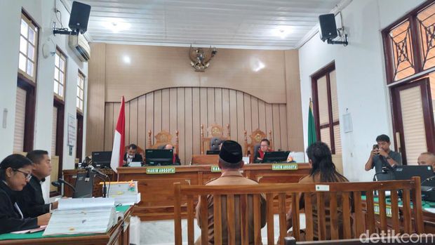 Sidang lanjutan Apin BK di PN Medan (Farid Siregar/detikSumut)