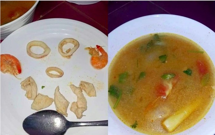 Tomyam mahal tapi zonk