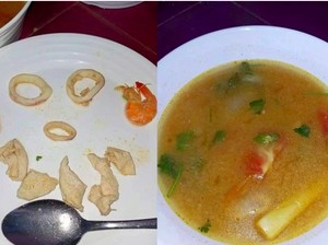 Zonk! Beli Tomyam Mahal Isiannya Lebih Banyak Serai dan Tomat