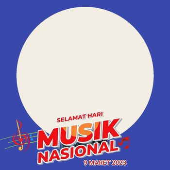 Twibbon Hari Musik Nasional 2023