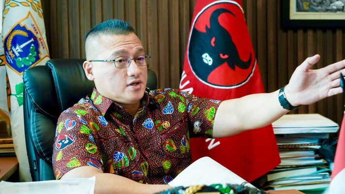 Anggota DPRD DKI Fraksi PDIP Hardiyanto Kenneth