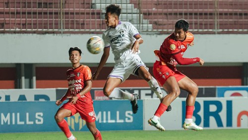 Laga Bali United vs Persita Tangerang di Stadion Maguwoharjo Sleman berakhir 1-1, Selasa (7/3/2023).