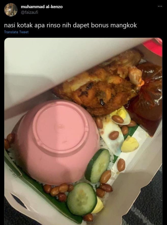 Beli makanan dapat bonus