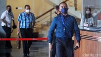Eko Darmanto tidak banyak bicara soal rencana pemeriksaan kepadanya hari ini.