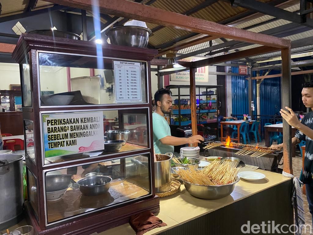 Gurih Wangi! Sate Sapi Khas Desa Matang Aceh yang Berbalut Rempah