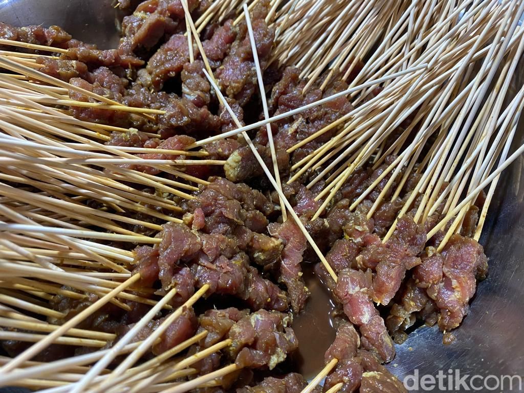Gurih Wangi! Sate Sapi Khas Desa Matang Aceh yang Berbalut Rempah