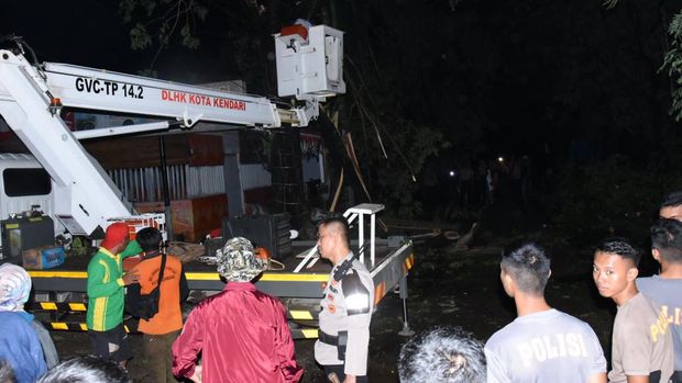 212 Rumah Rusak hingga 1 Orang Tewas Imbas Cuaca Ekstrem Terjang Kendari