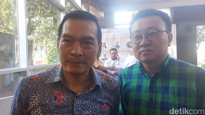 Ketua DPP PKB Daniel Johan dan  Sekertaris Umum (Sekum) DPP Berani Ardi Susanto.