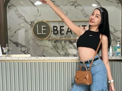 7 Foto Terbaru Lucinta Luna Turun BB 19 Kg, Dipuji Makin Cantik Bak Idol KPop