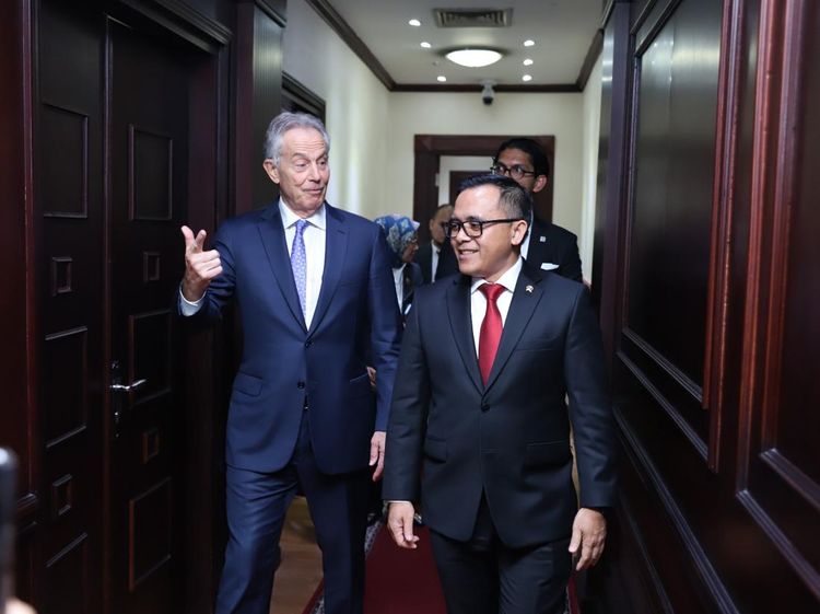 Mantan PM Inggris Tony Blair Sambangi MenPAN-RB, Ada Apa Nih?