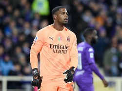 AC Milan kabarnya mengincar kiper AC Milan Mike Maignan musim panas ini. Kontrak kiper asal Prancis itu di Milan tinggal semusim, sehingga Chelsea mencium kesempatan bagus. (Foto: NurPhoto via Getty Images/NurPhoto)
