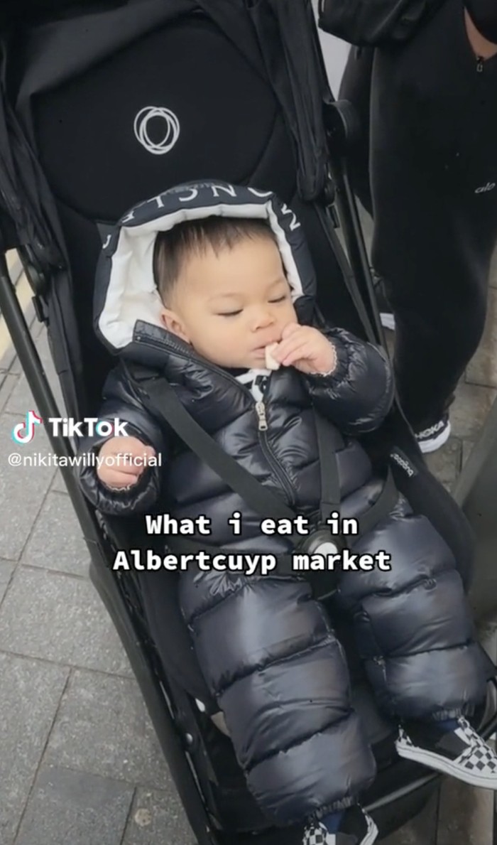 Nikita Willy Puas Jajan di Albert Cuyp Market Amsterdam, Ini Menunya!