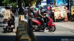 Ogah Memutar Jauh, Pemotor Lawan Arah di Blok A