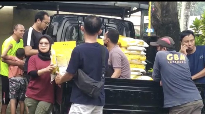 Pelaksanaan Pasar Murah di Kota Parepare, Sulawesi Selatan.