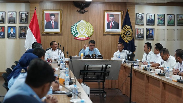 Pertemuan antara BNPT, Densus 88, dan Ditjen Pas (Dok BNPT)