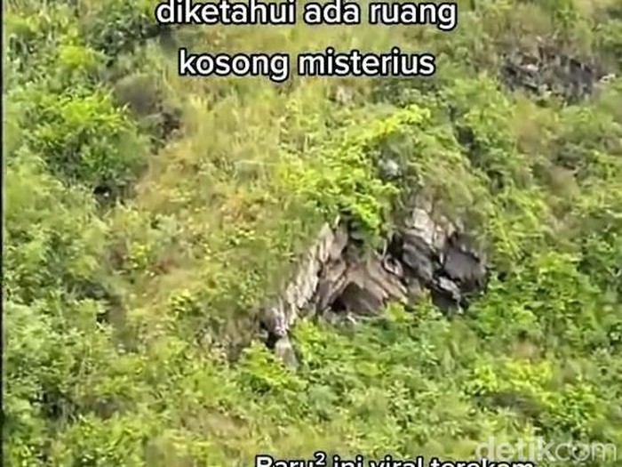 Potongan video goa di Gunung Padang Cianjur
