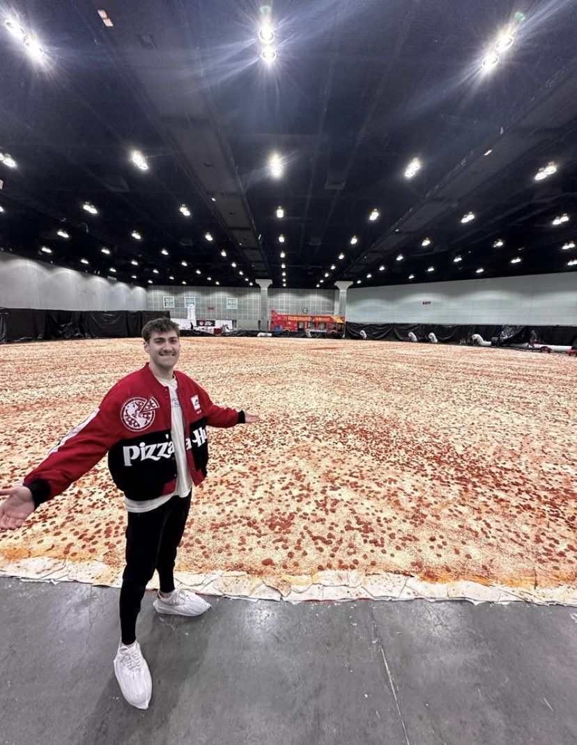 Rekor Dunia pizza hingga nugget