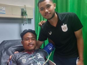 Penampakan Pemain Madura United Ricki Ariansyah Usai Kolaps