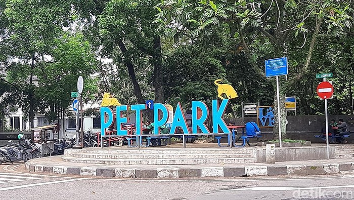 Situasi di Pet Park, Kota Bandung