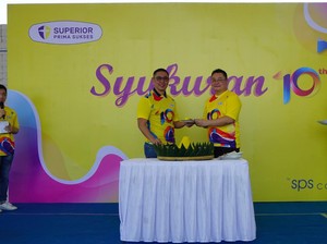 HUT Ke-10, Blesscon Dorong Pengembangan SDM & Tambah Pabrik Baru