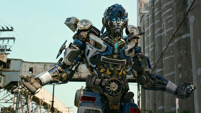 Adegan dari trailer Transformers: Rise of The Beasts.