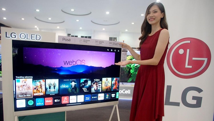 TV Oled Dengan Nuansa Seni Tinggi Hadir di Indonesia Penantian publik Indonesia akan hadirnya LG Posé terjawab sudah. Akhir tahun lalu PT. LG Electronics Indonesia (LG) resmi memasarkan TV OLED terbarunya.