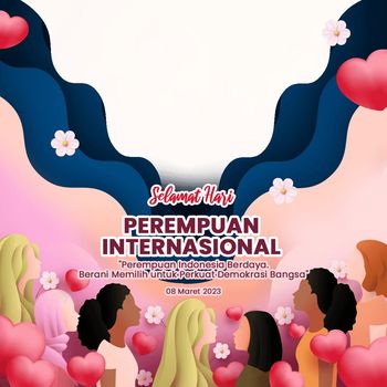 Twibbon Hari Perempuan Internasional 2023