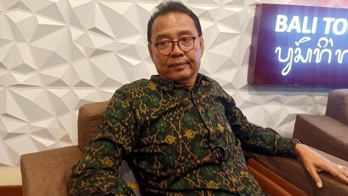 Wakil Ketua PHRI Bali, I Gusti Ngurah Rai Suryawijaya ditemui di kantor Dinas Pariwisata Provinsi Bali, Selasa (7/3/2023).
