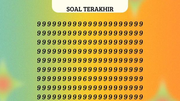 Tes Ketajaman Mata, Berhasil Temukan Angka Berbeda dalam 5 Detik?