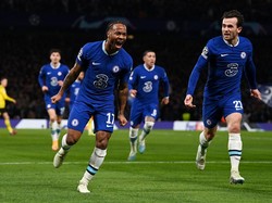 Chelsea menang 2-0 atas Borussia Dortmund di leg kedua babak 16 besar Liga Champions, Rabu (8/3) dini hari WIB. The Blues berhak ke perempatfinal dengan agregat 2-1 (Getty Images)
