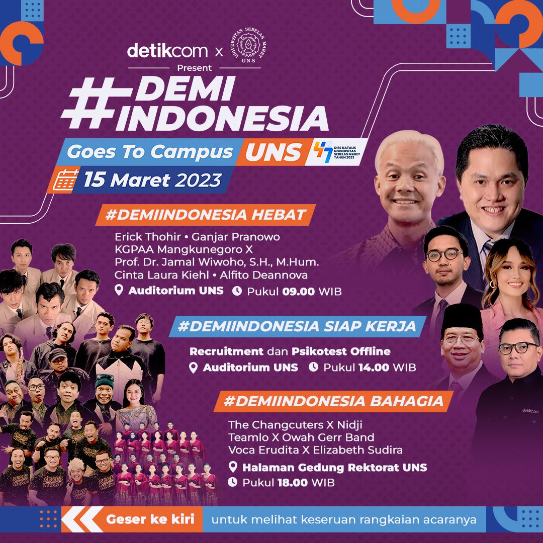 Demi Indonesia Goes To Campus UNS