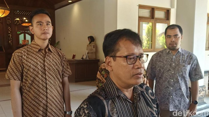 Deputi 3 Kementerian Pemuda dan Olahraga (Kemenpora) Raden Isnanta, saat ditemui di Balai Kota Solo, Rabu (8/3/2023).
