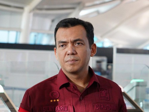 Dirjen Imigrasi Silmy Karim.