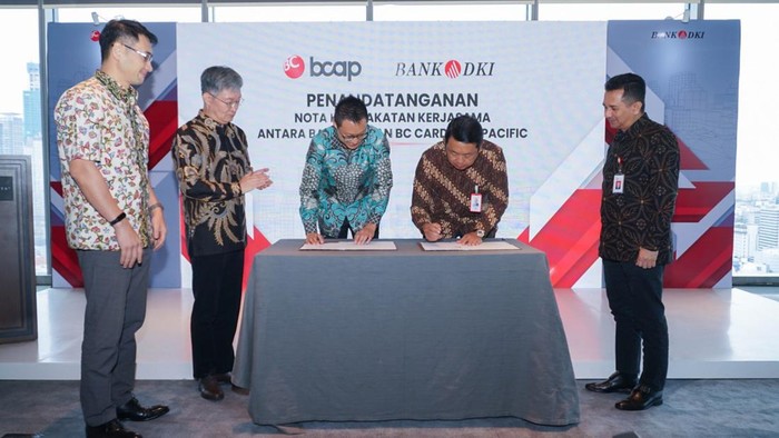Gandeng Perusahaan Korea, Bank DKI Optimalkan Layanan Digital Bank DKI terus berupaya dalam menyediakan layanan digital. Salah satunya dengan menggandeng perusahaan sistem pembayaran terbesar di Korea, BC Card Asia Pacific.