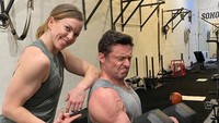 Persiapan bulking dilakukan selama enam bulan. Sebelumnya, Jackman membantah badan berototnya didapatkan secara instan melalui suntikan steroid. (Foto: Instagram @thehughjackman)