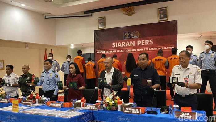 Jumpa Pers Kantor Imigrasi Jaksel