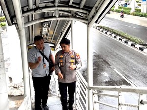 Viral Sopir Pajero Onani di Bawah JPO Setiabudi, Kapolsek Cek TKP