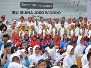 OASE KIM Dukung Sekolah Sehat, Bermain Permainan Rakyat dengan Siswa SD