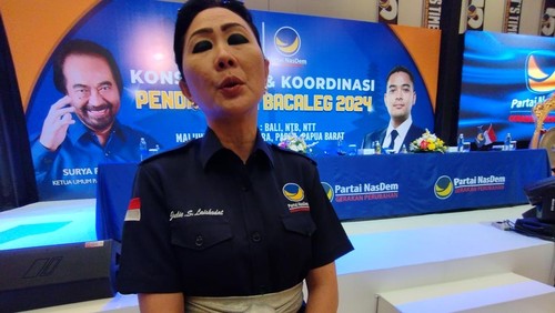 Ketua DPW Partai Nasional Demokrat (NasDem) Julie Laiskodat.