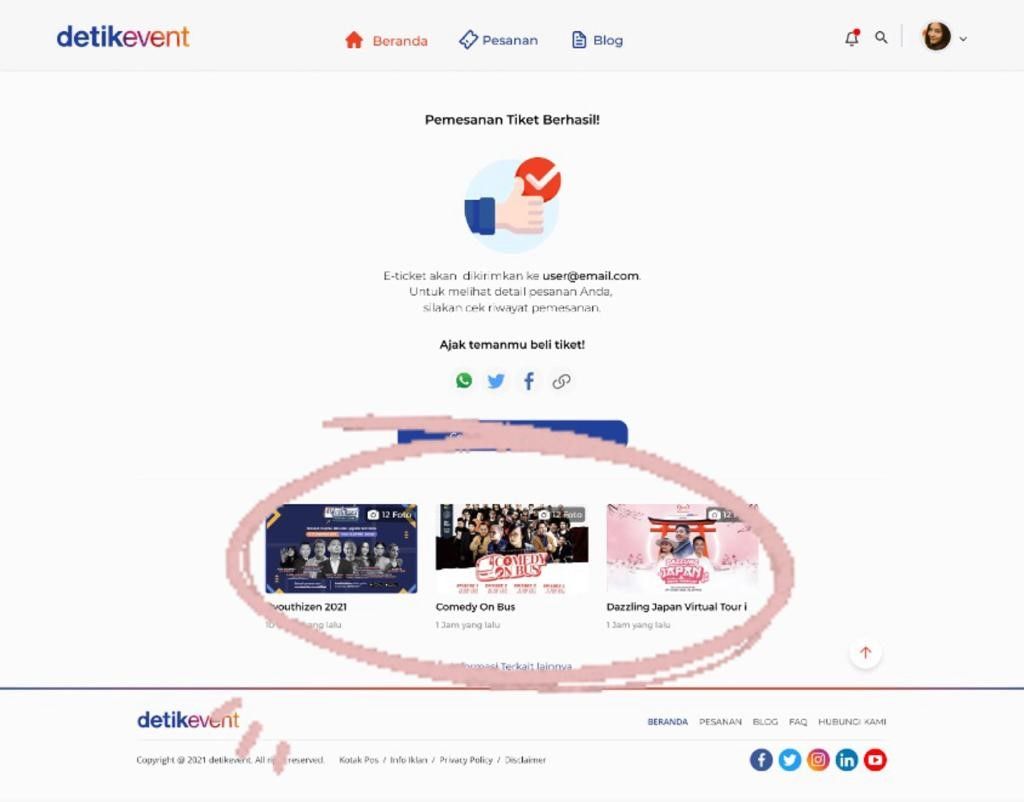 Klik detikEvent (Dok. detikcom)