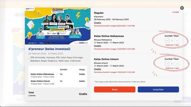 Klik detikEvent (Dok. detikcom)