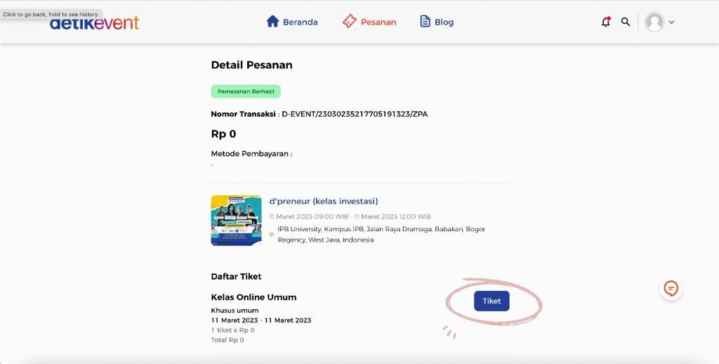 Klik detikEvent (Dok. detikcom)