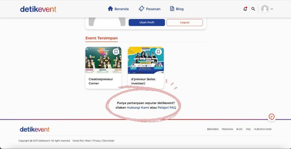 Klik detikEvent (Dok. detikcom)
