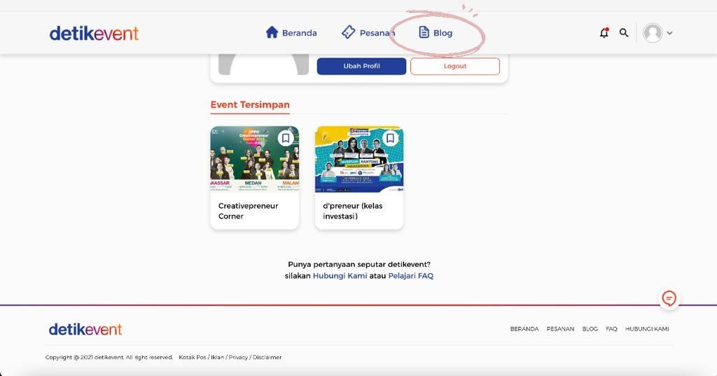 Klik detikEvent (Dok. detikcom)