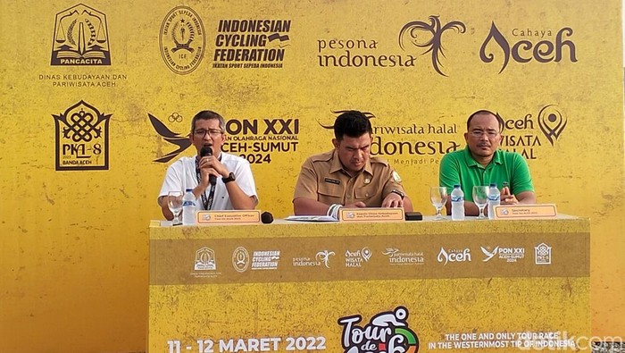 Konferensi pers jelang Tour de Aceh