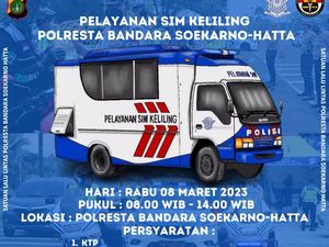 Rabu Pagi Ini Ada SIM Keliling di Polresta Bandara Soekarno-Hatta